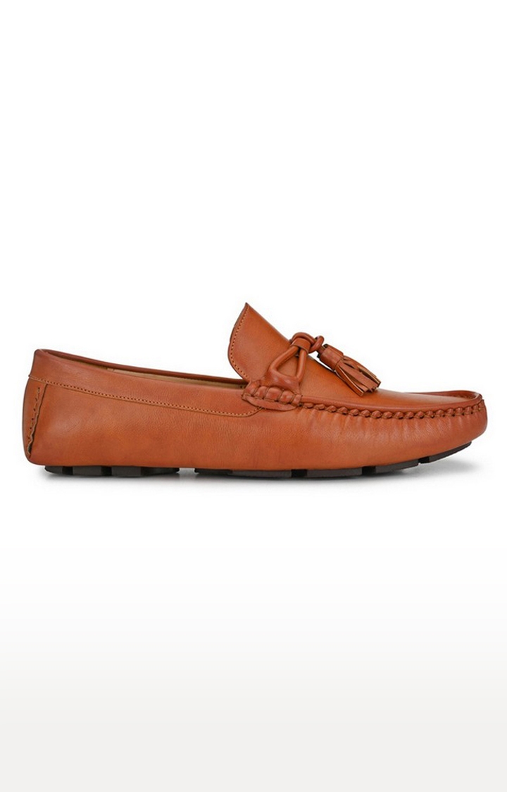Guava | Guava Driving Tasseled Loafers - Tan 1