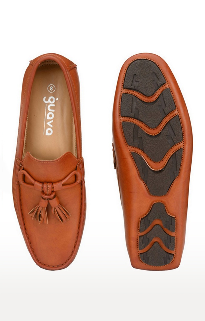 Guava | Guava Driving Tasseled Loafers - Tan 4
