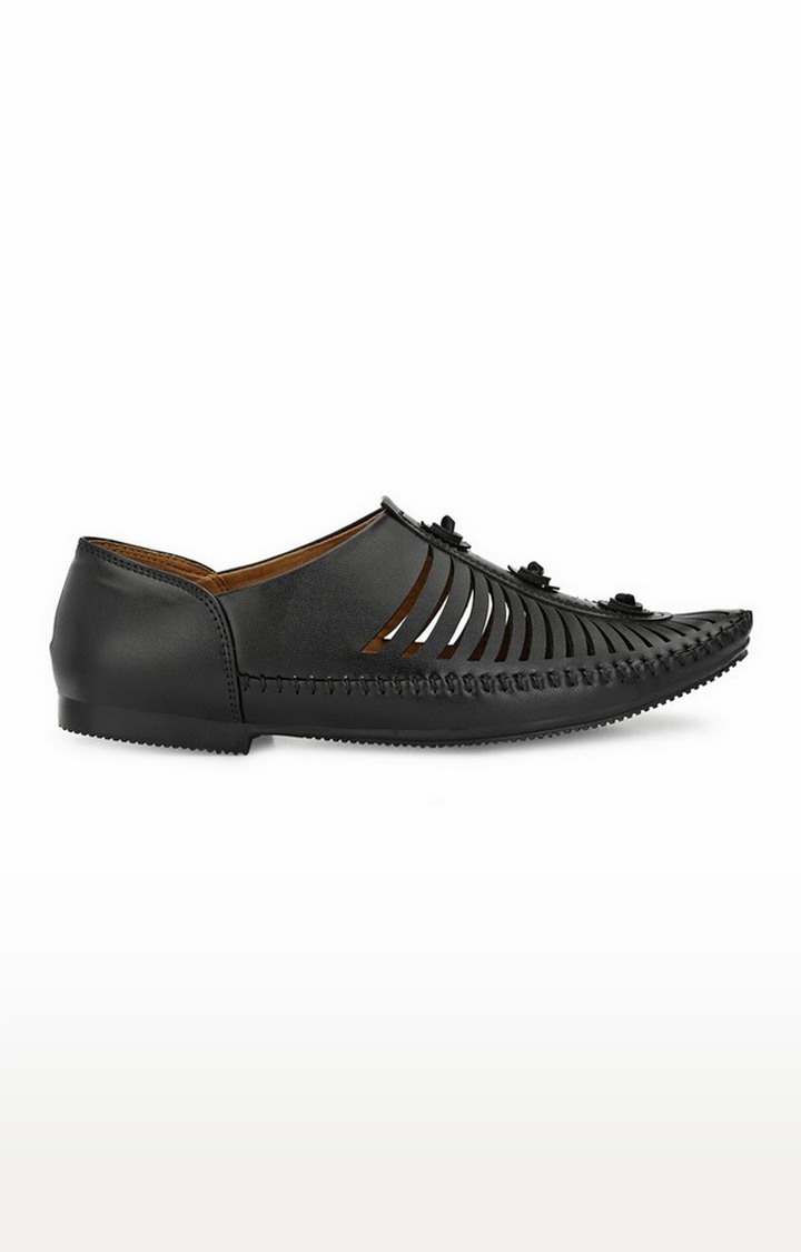 Guava handmade party casual Shoes - Black