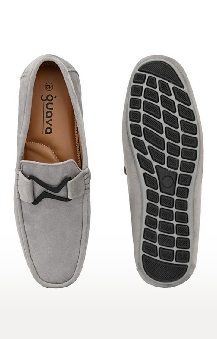Grey velvet hotsell loafers