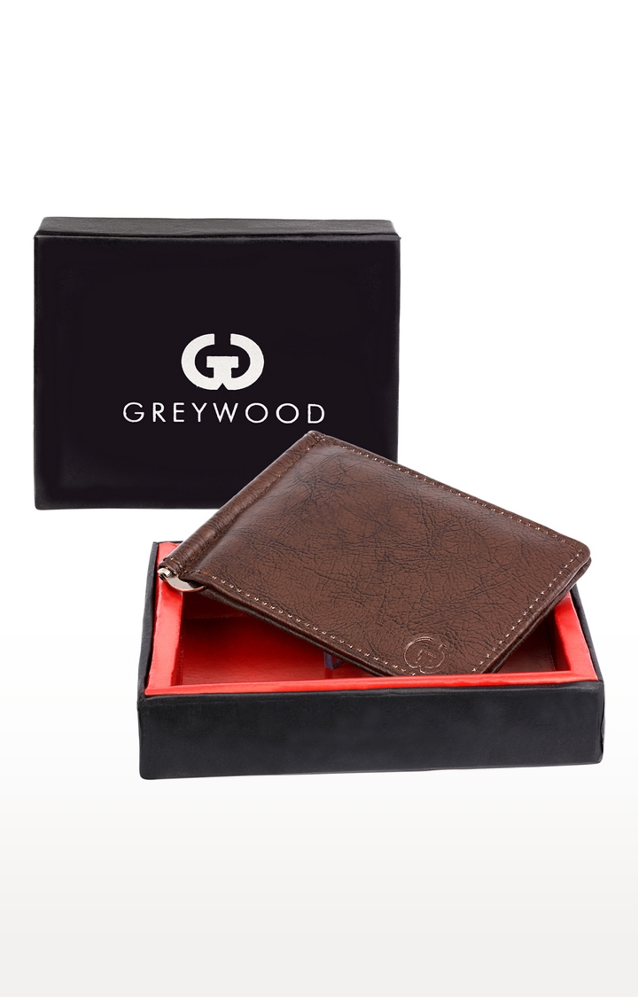 Greywood | Brown Textured Wallet 4