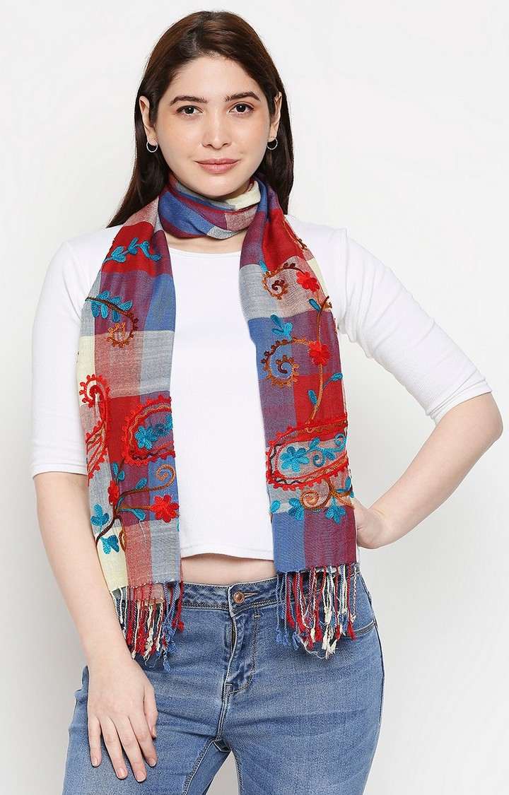 Yarn-dyed scarf store