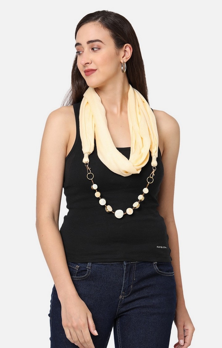 Get Wrapped | Get Wrapped Jewelled Scarf with Removable Jewellery for Women 0