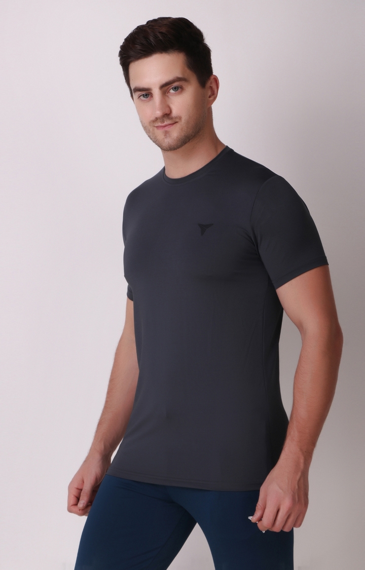 GYMYARD | GYMYARD Men's Active Wear Grey T-Shirt 2
