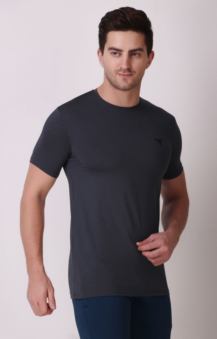 GYMYARD | GYMYARD Men's Active Wear Grey T-Shirt 3