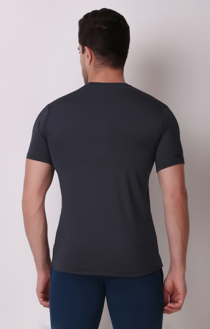 GYMYARD | GYMYARD Men's Active Wear Grey T-Shirt 4