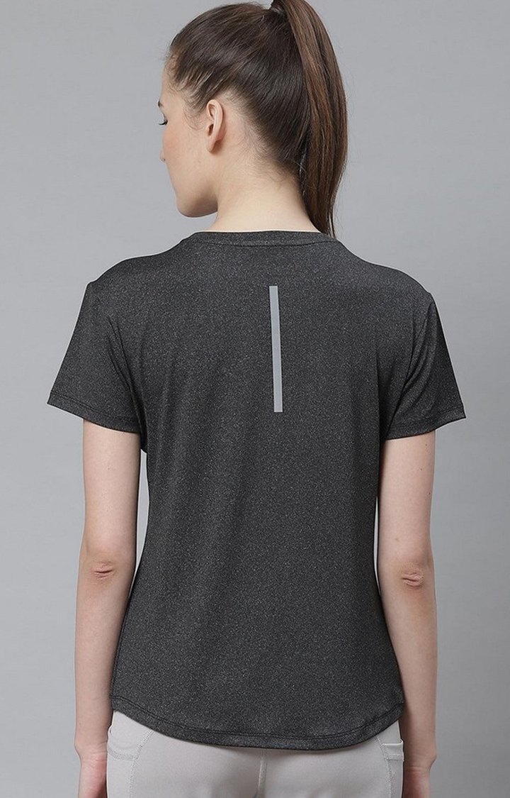 Wunderlove Grey Melange Stumpwork Embroidered T-Shirt – Cherrypick