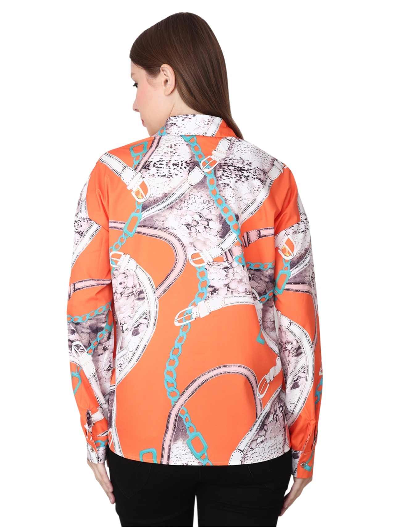 Albion Women Printed Fullsleeve Shirts
