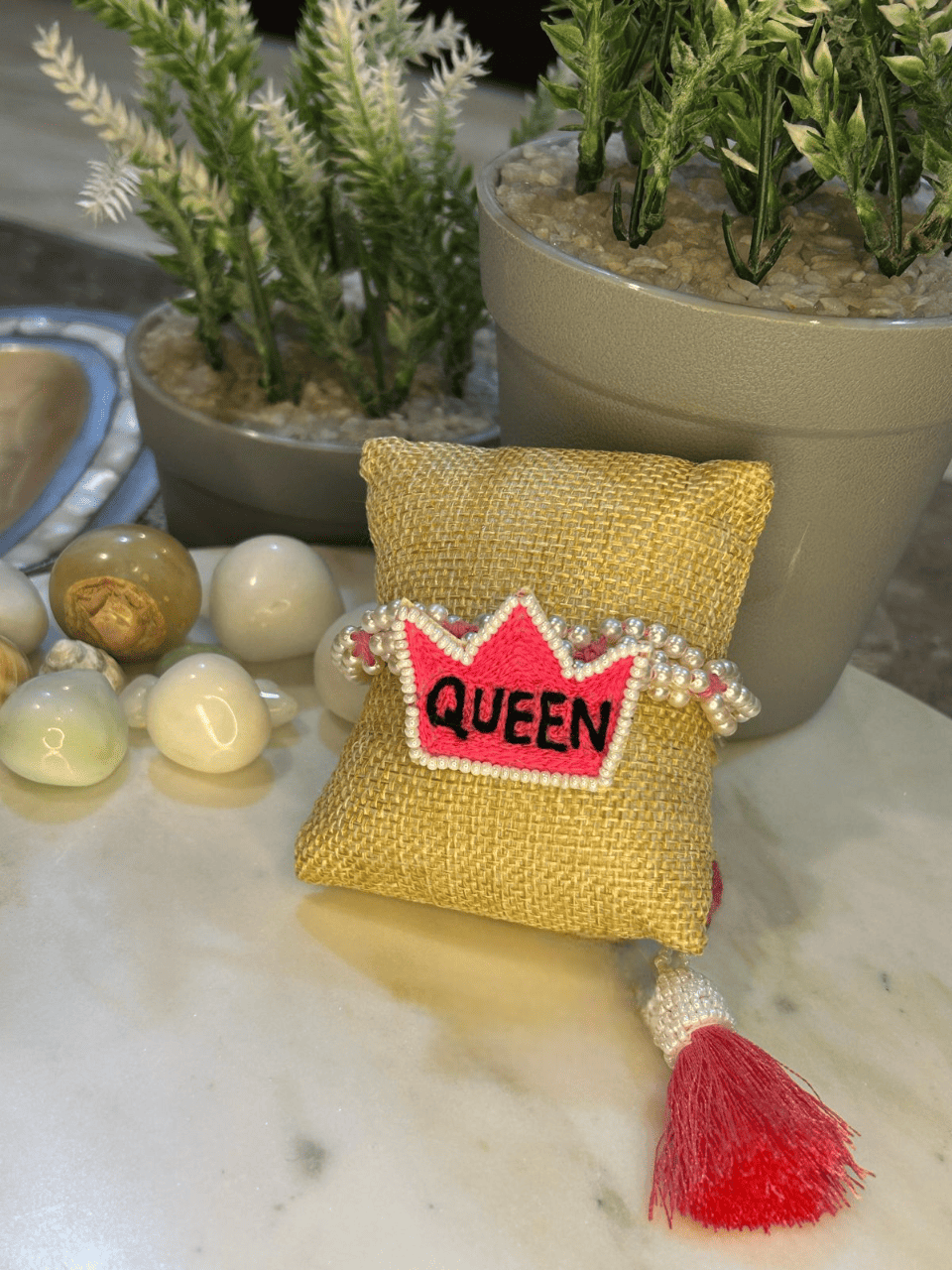 Crown Shaped QUEEN Rakhi