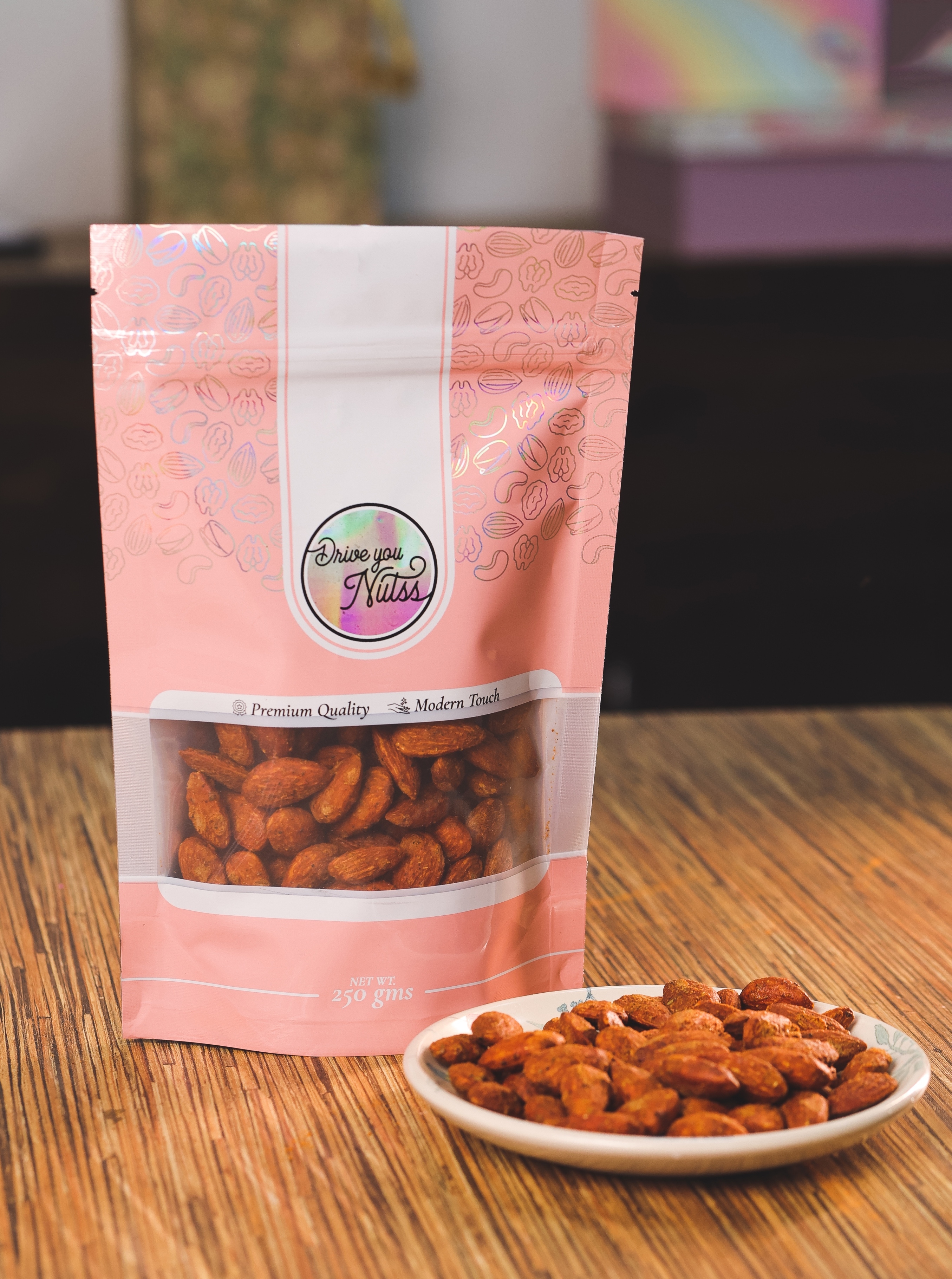 Drive You Nutss | BBQ Almonds undefined