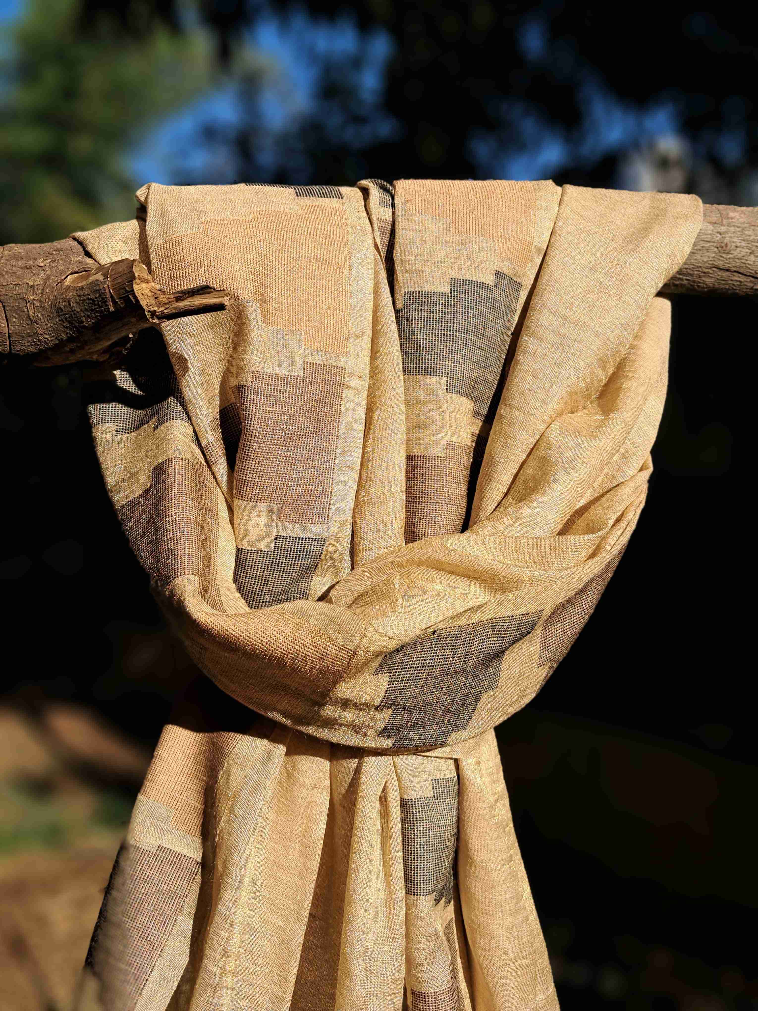 Munga Tussar Silk Dupatta