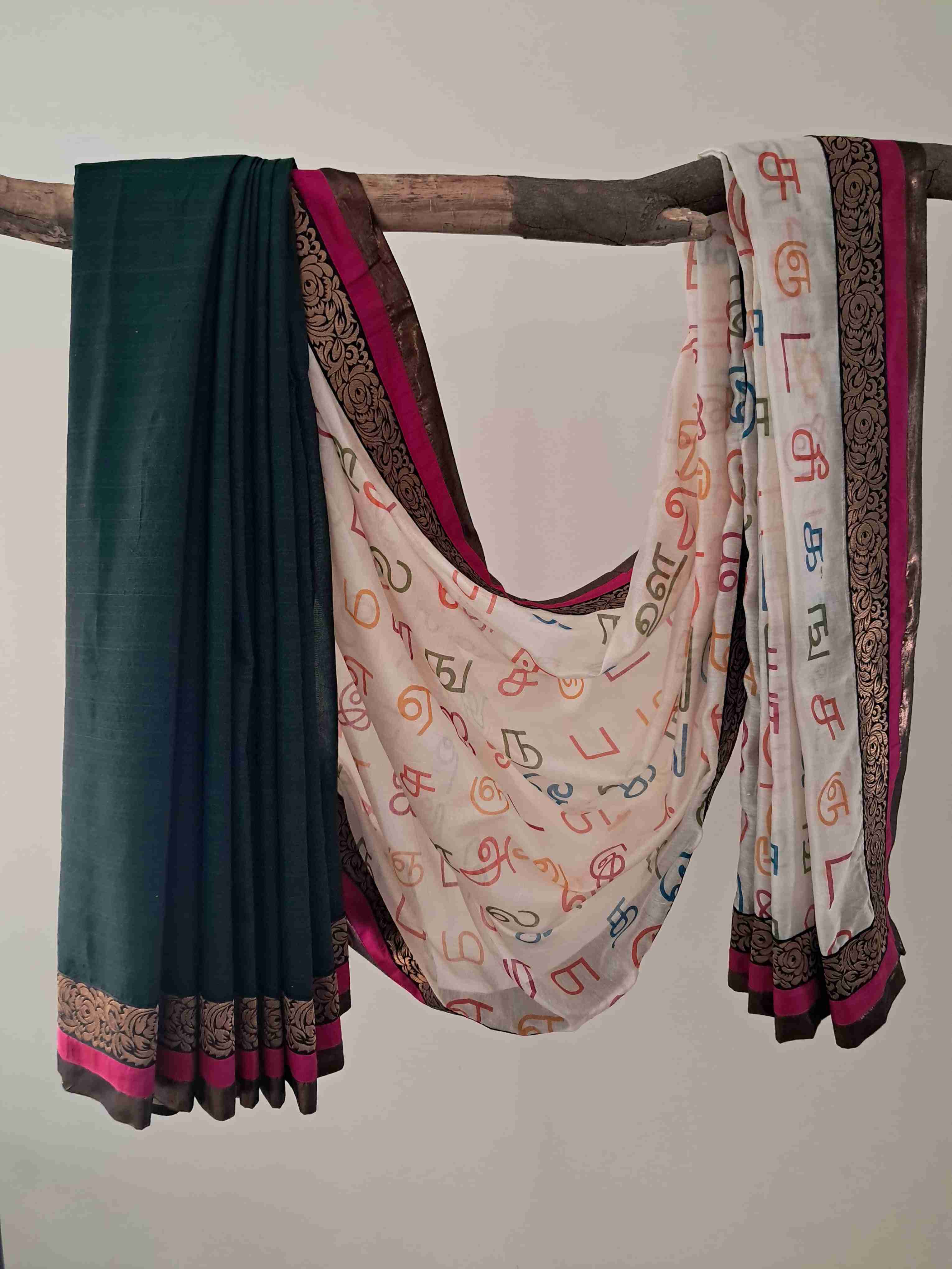 Cotton Chanderi Saree