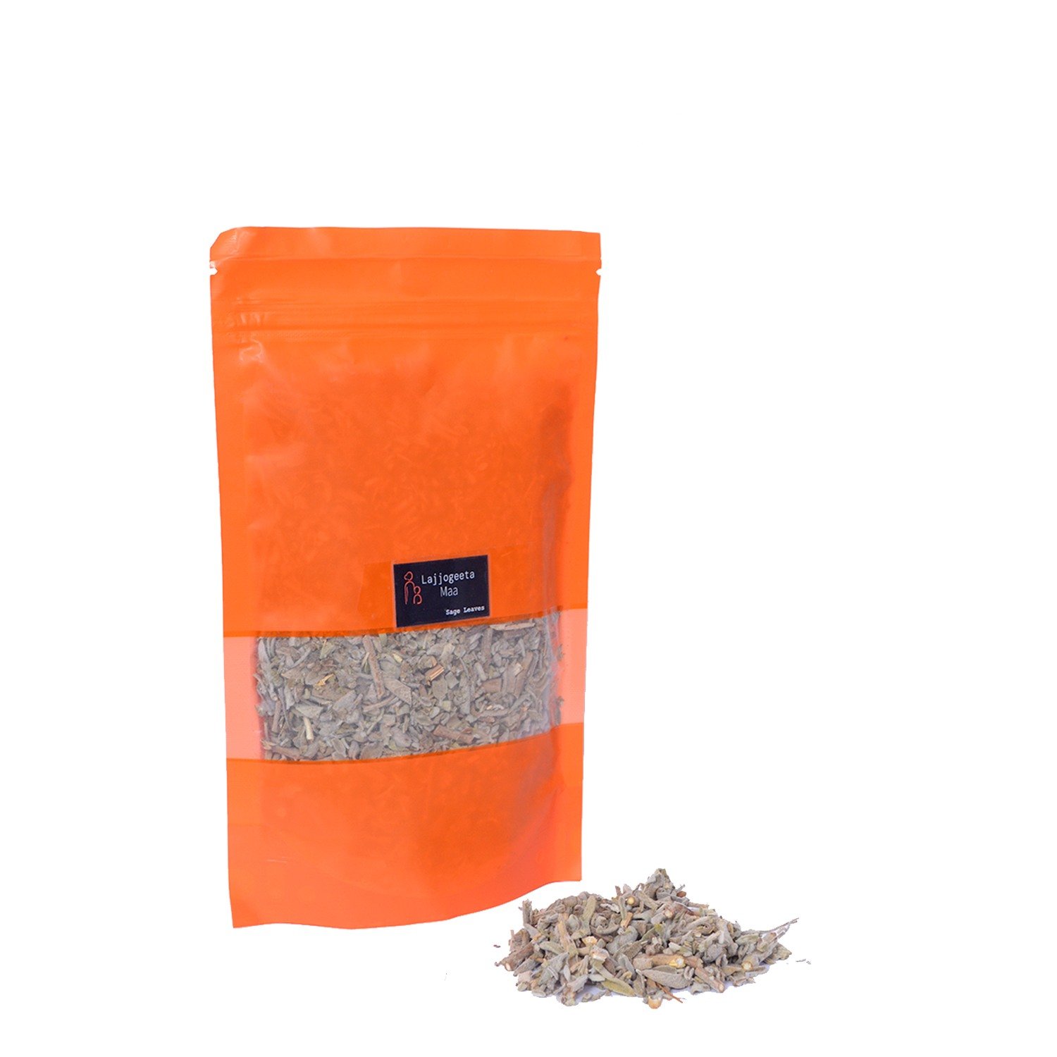  Dried Indian White Sage Leaves for Smudging Cleansing Healing Remove Negativity Dhuni Puja(  Pack of 50gX2)