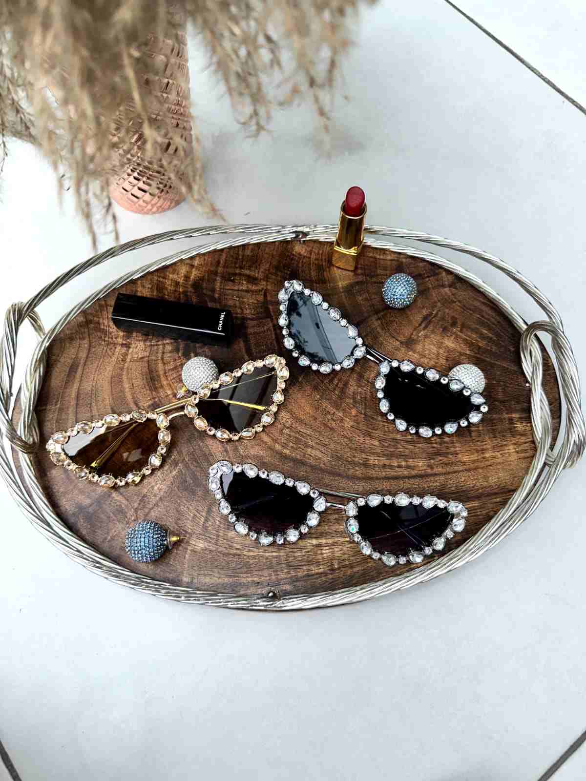 Kiara sunglasses Gold and black
