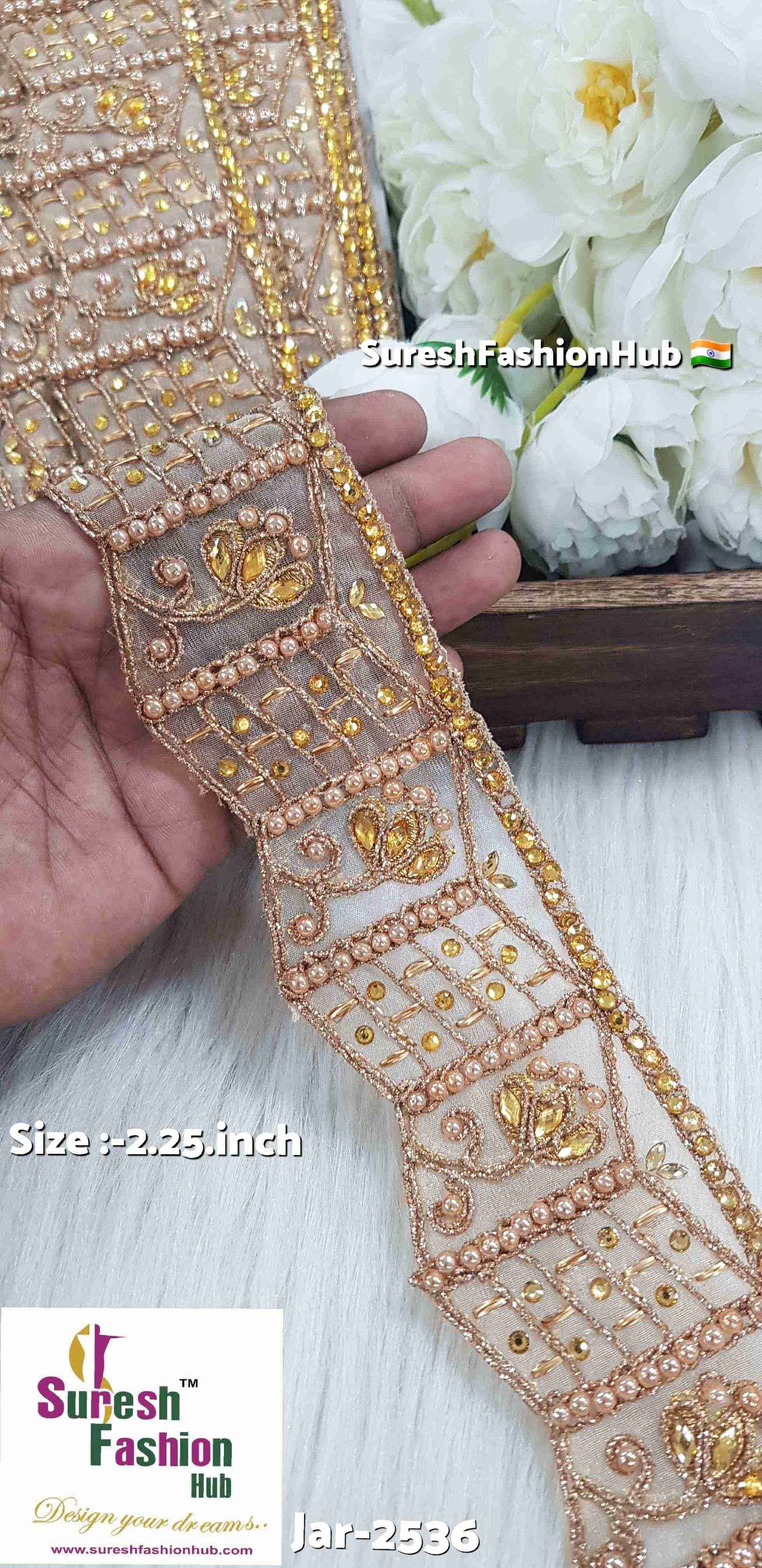 Pearl Gota Embroidery Lace