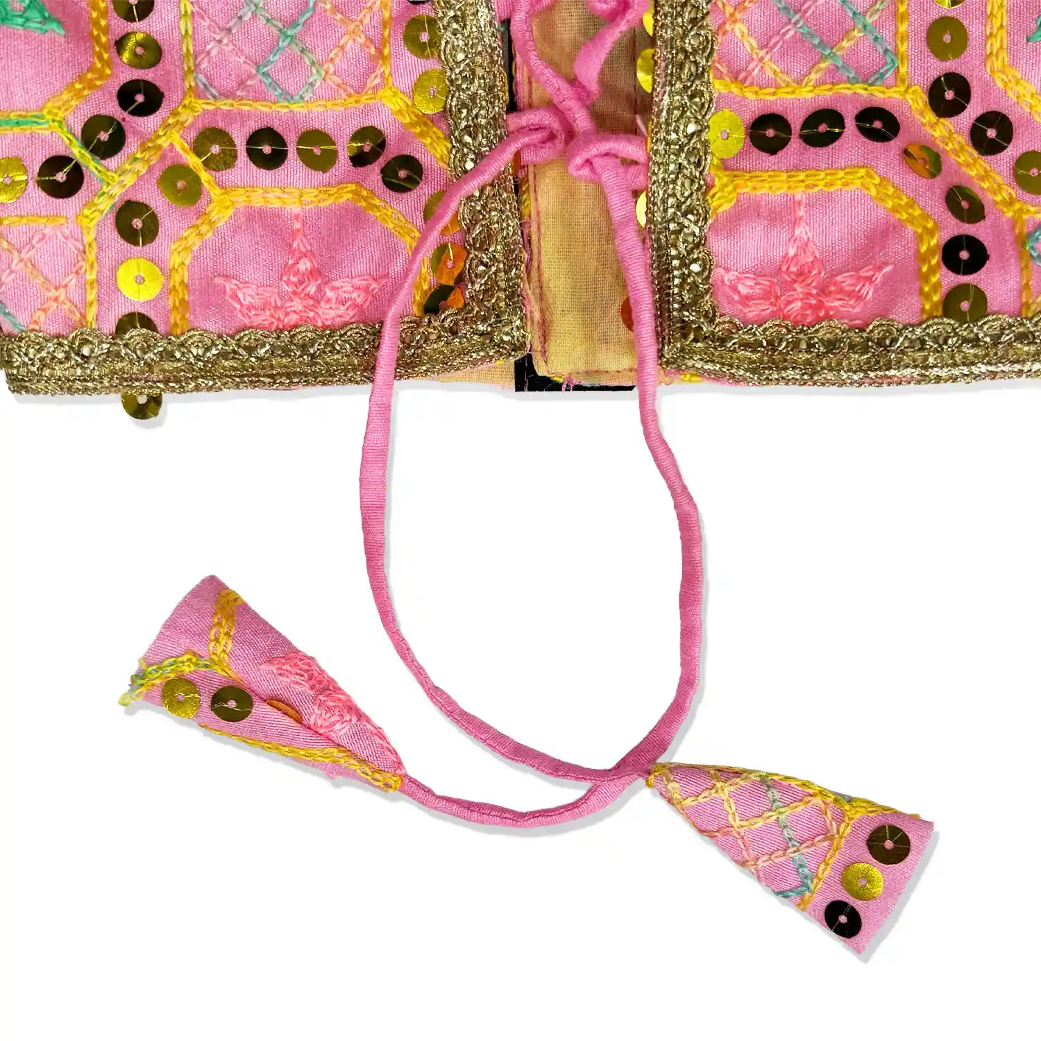 PawsIndia Traditional Desi Diva – Lehenga Choli Set For Cat, Pink