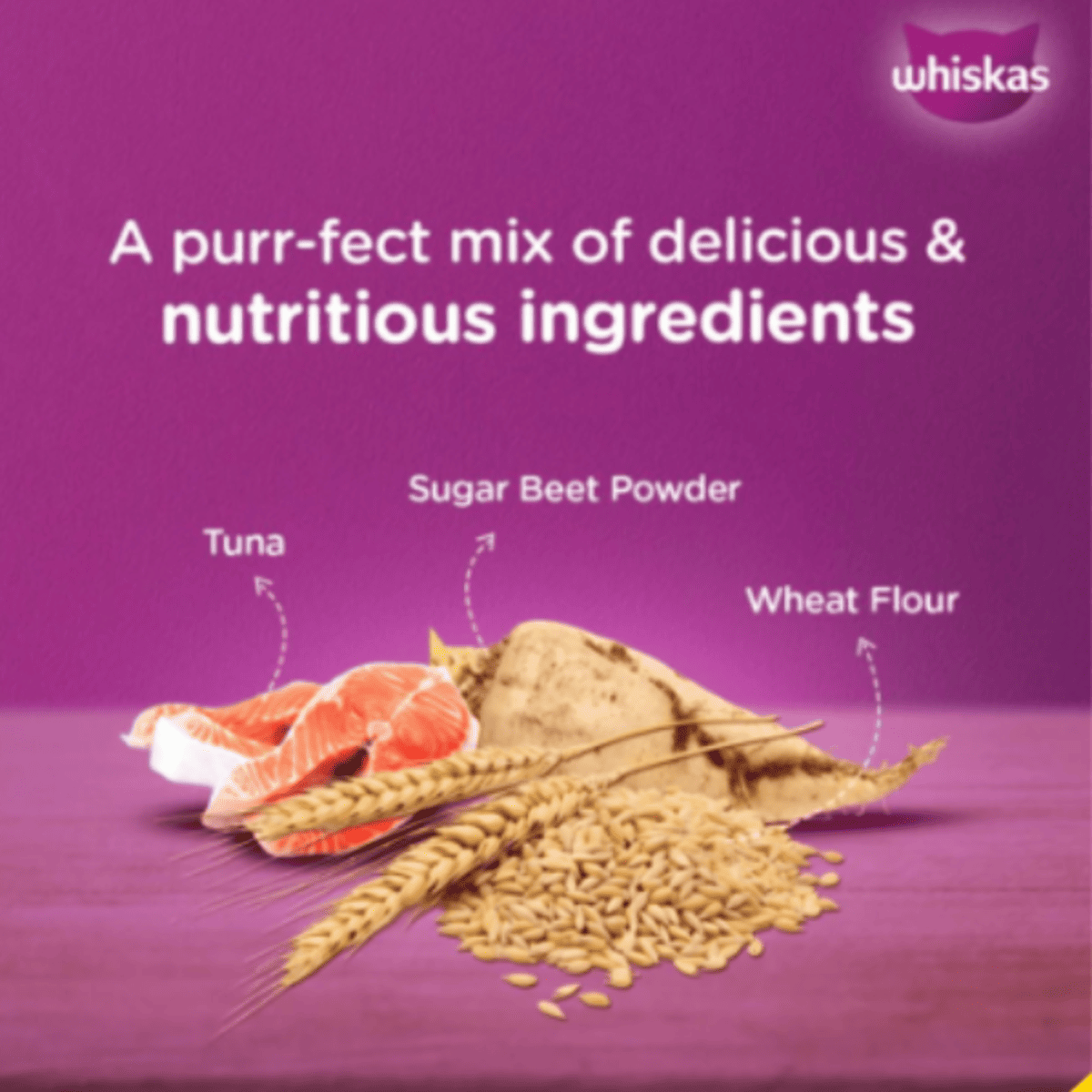 Whiskas Tuna in Jelly Wet Kitten (2-12 months) Food, 80g