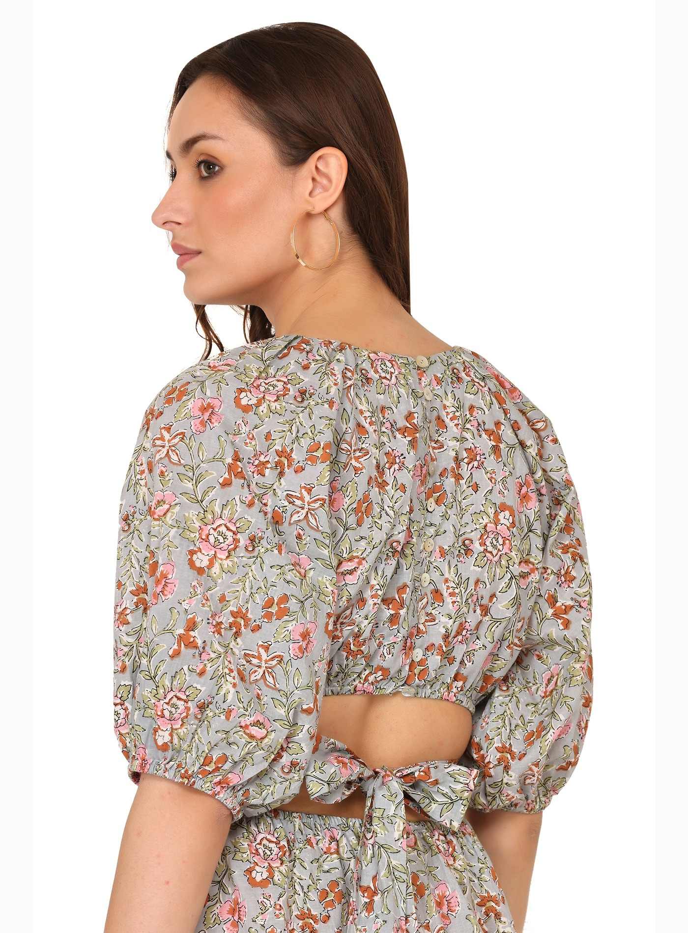 Alice18 Women's Floral Cut-Out Midi – Effortless Elegance & Charm