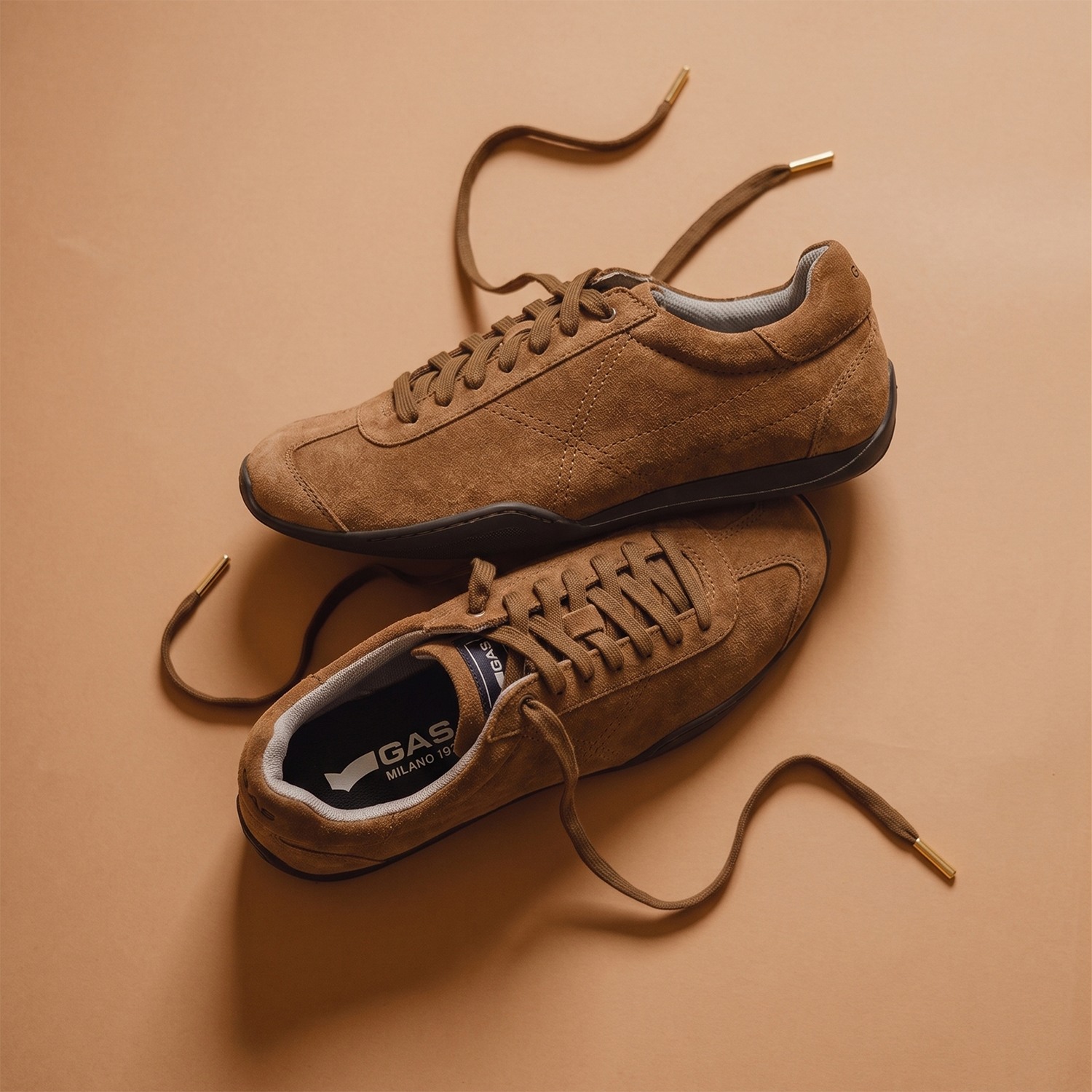 GAS | Men ZeroPing Tan Casual Sneakers|0