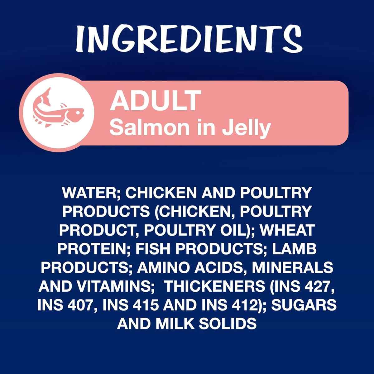 Purina Felix Salmon in Jelly Wet Cat Food - 85gm