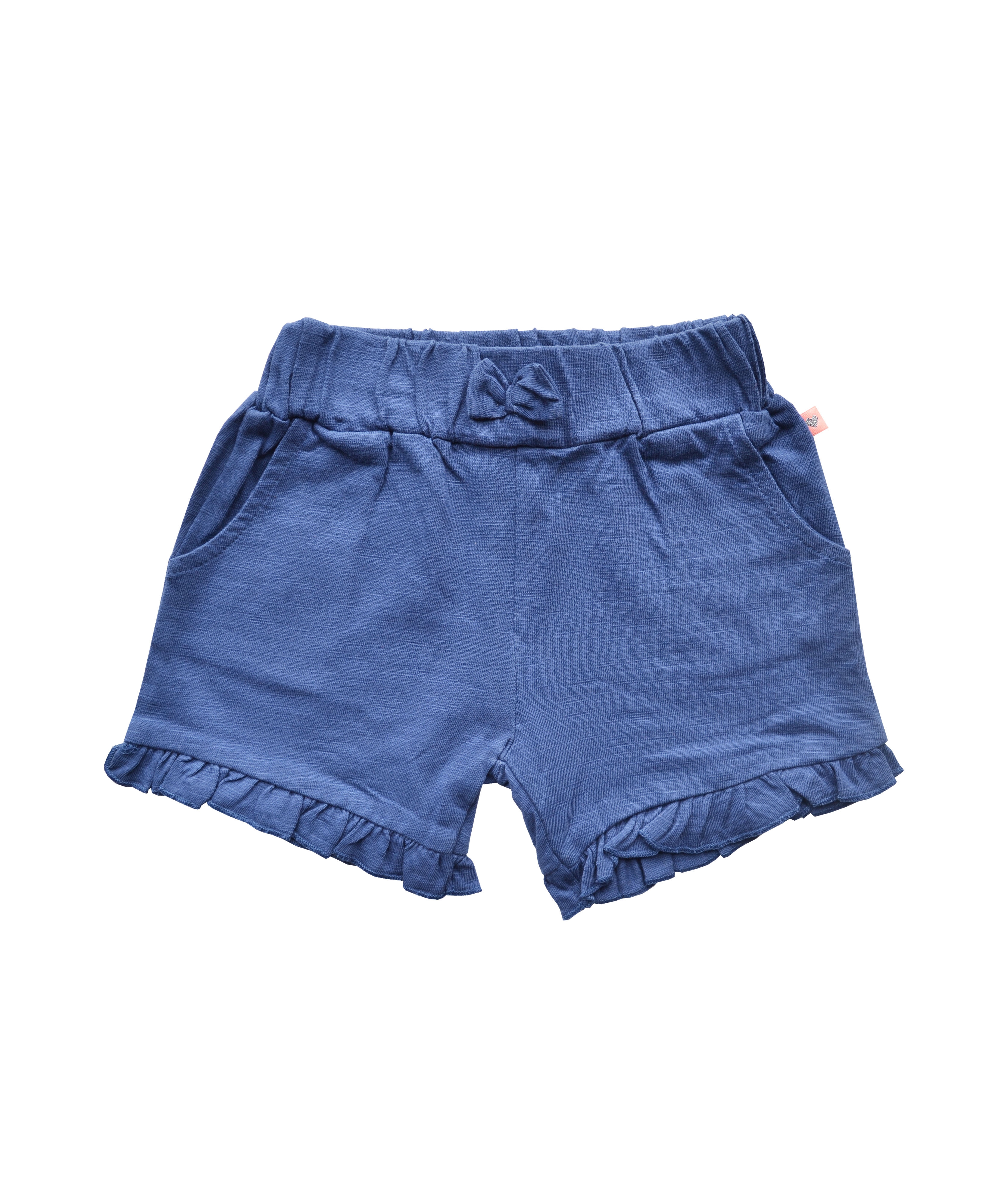 Navy Girls Shorts (100% Cotton Single Jersey)