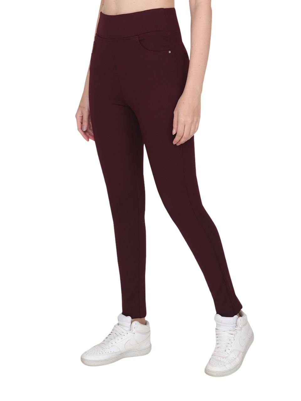 Albion By CnM Wine Women's Jegging