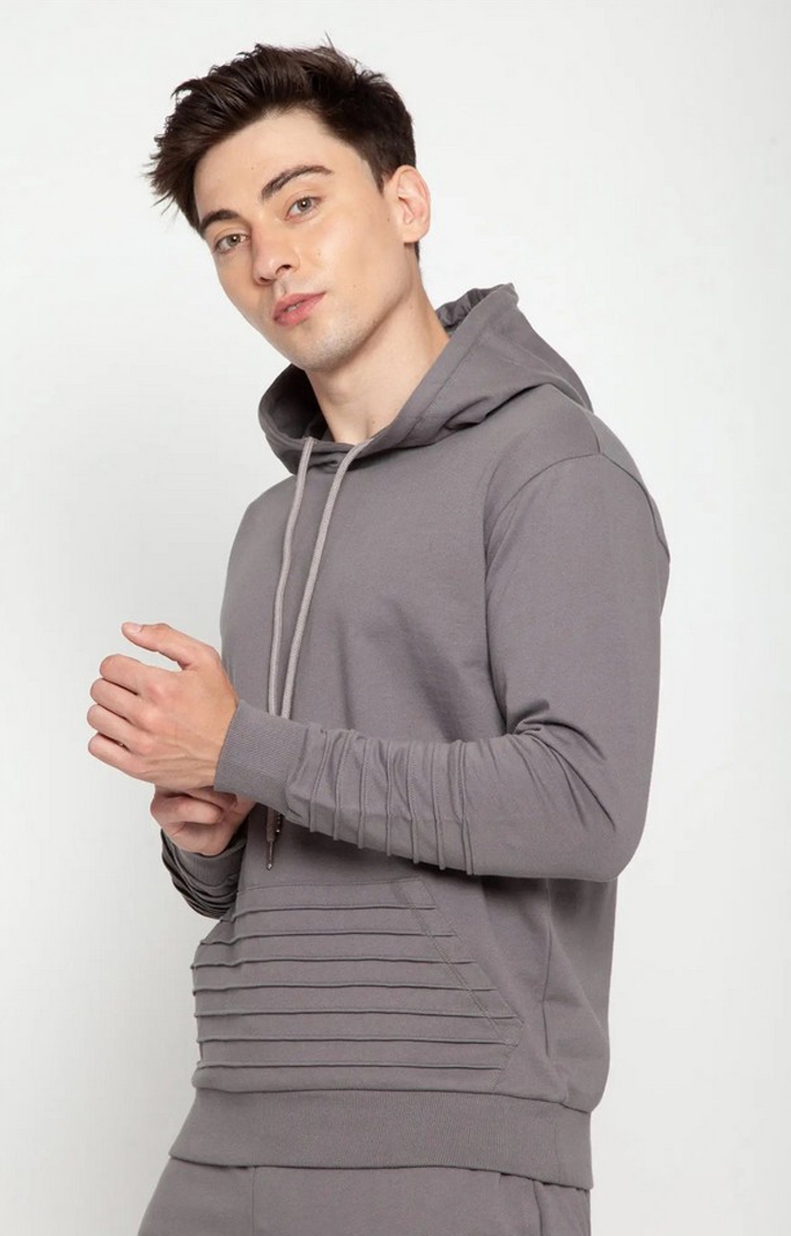 CALI HOODIE M Homme ANTHRACITE GREY - Private Sport Shop