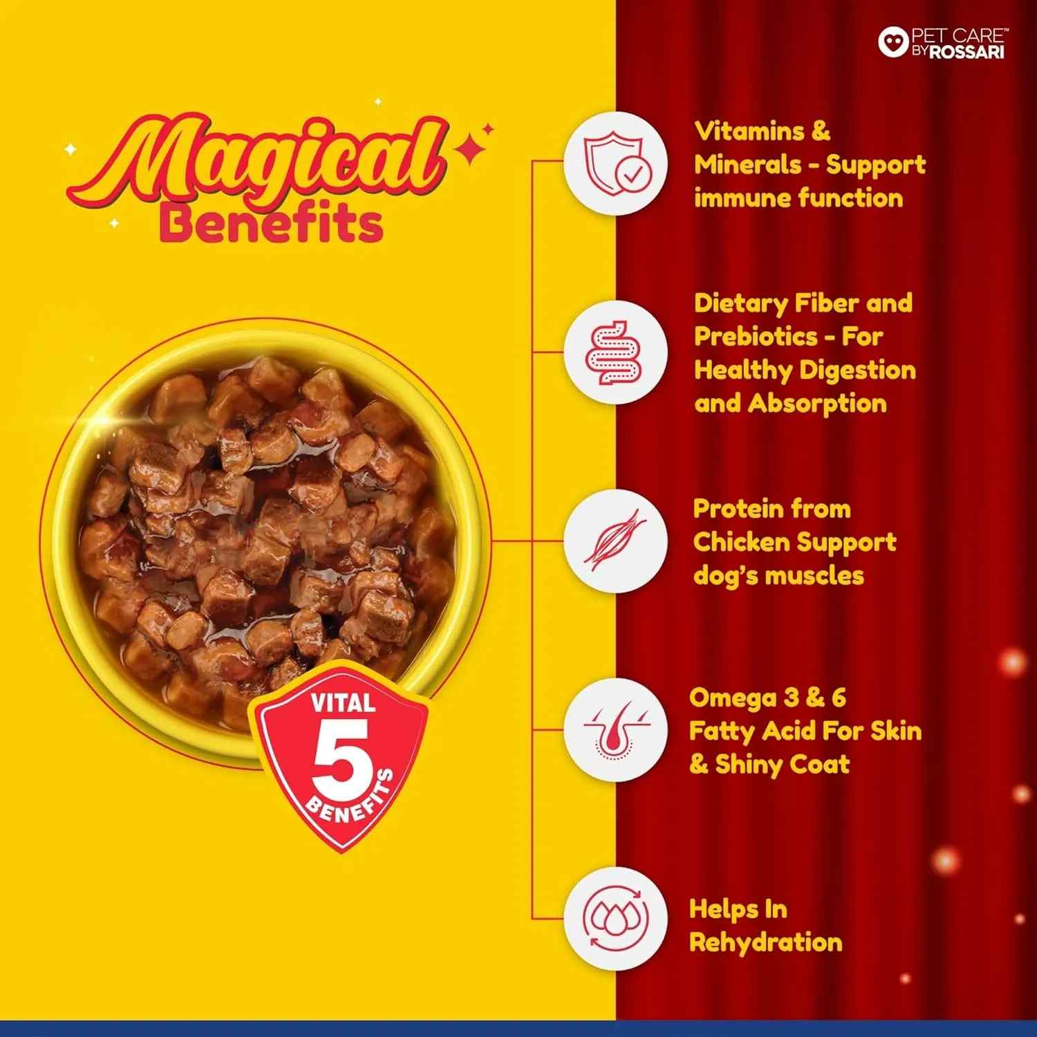 Zippy Adult Real Chicken & Liver Chunks in Gravy 85 g