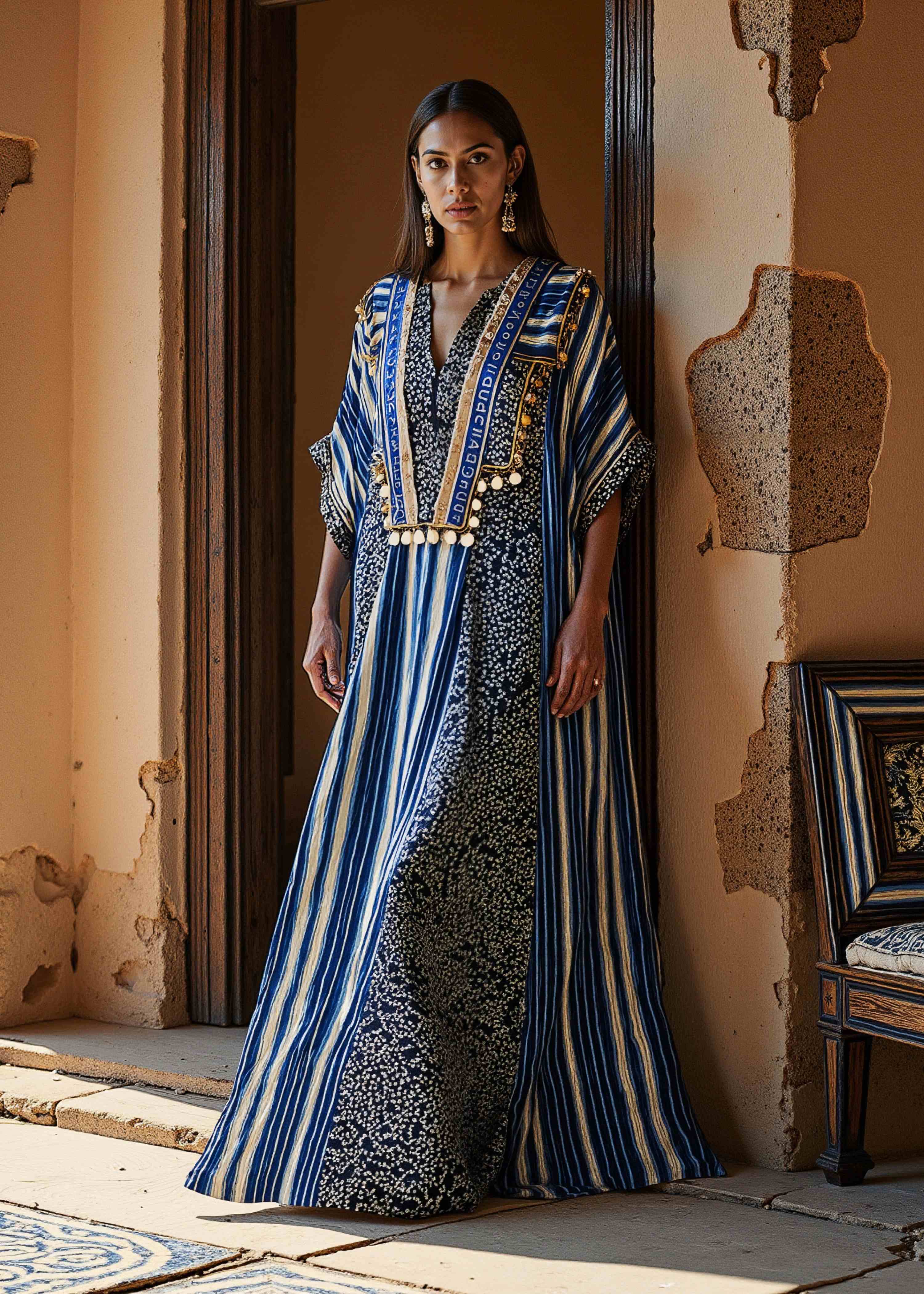 Blue Kaftan
