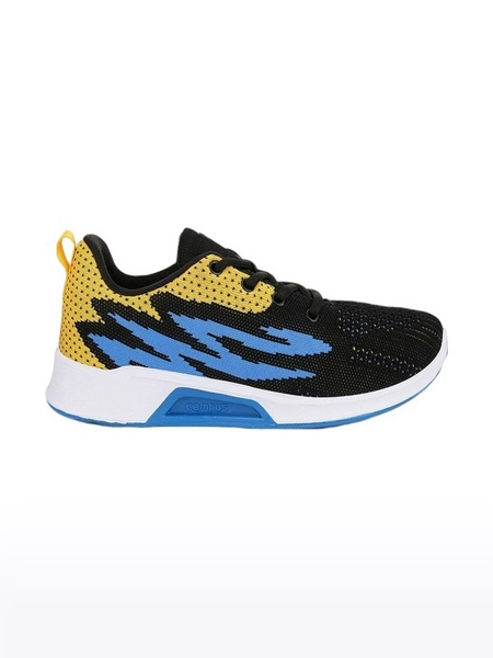 Campus Shoes | Girls Black HM 407 Running Shoes 1