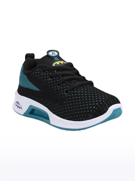 Campus Shoes | Boys Black HM 502 Running Shoes 0