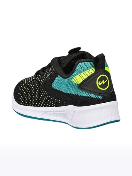 Campus Shoes | Unisex Black HM 602 Running Shoes 2