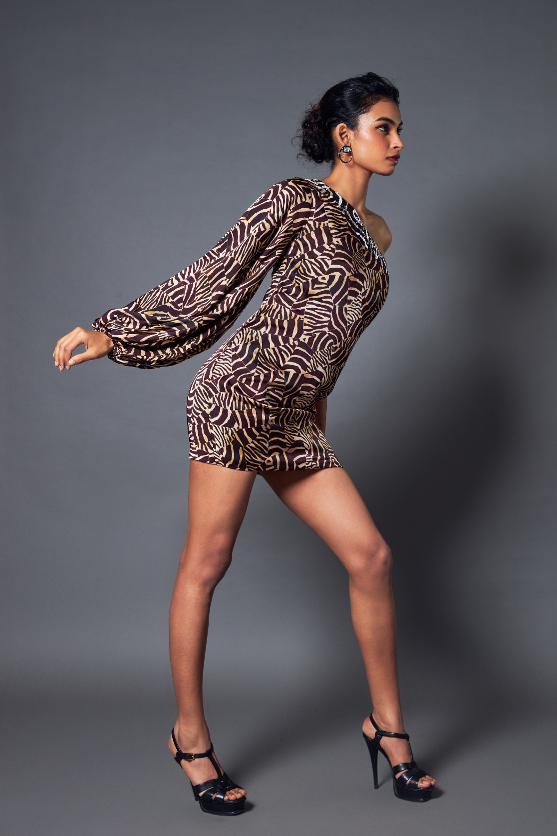 Kelly one shoulder Dress