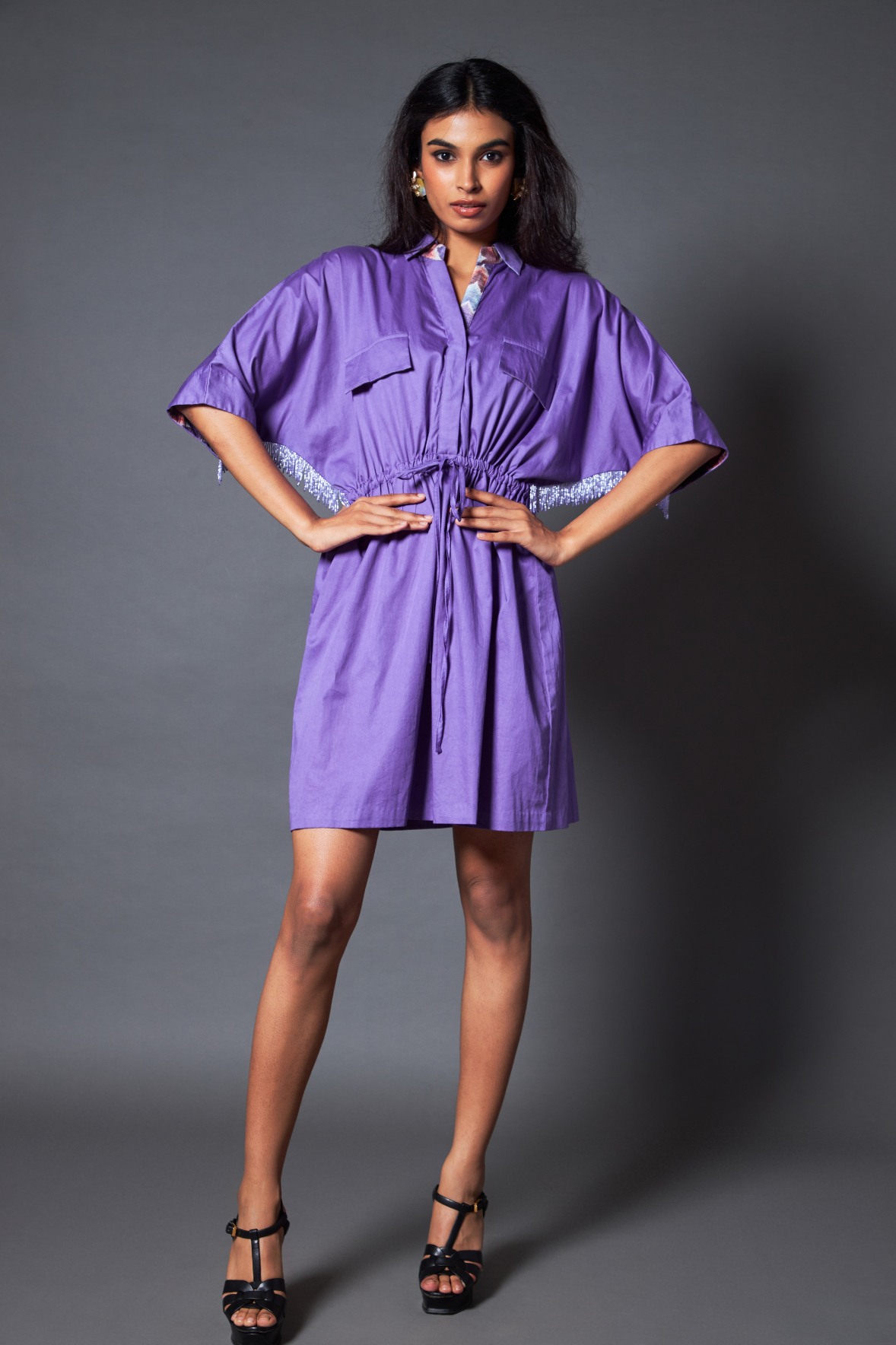Mimosa Fringe Dress