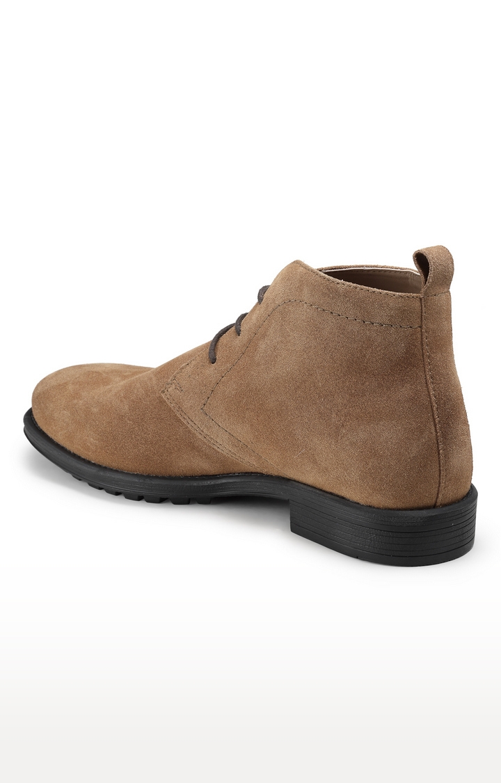 Hats Off Accessories | Suede Leather Beige Chukka Boots 1