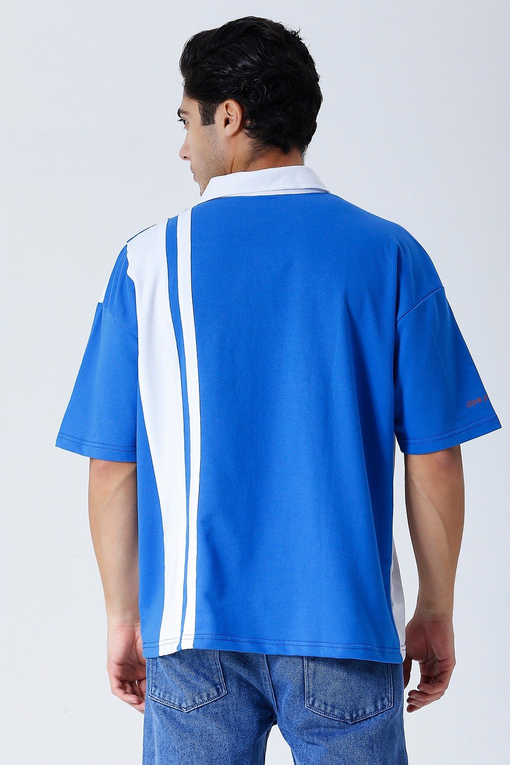 Dank Panda: Azure Crest Polo