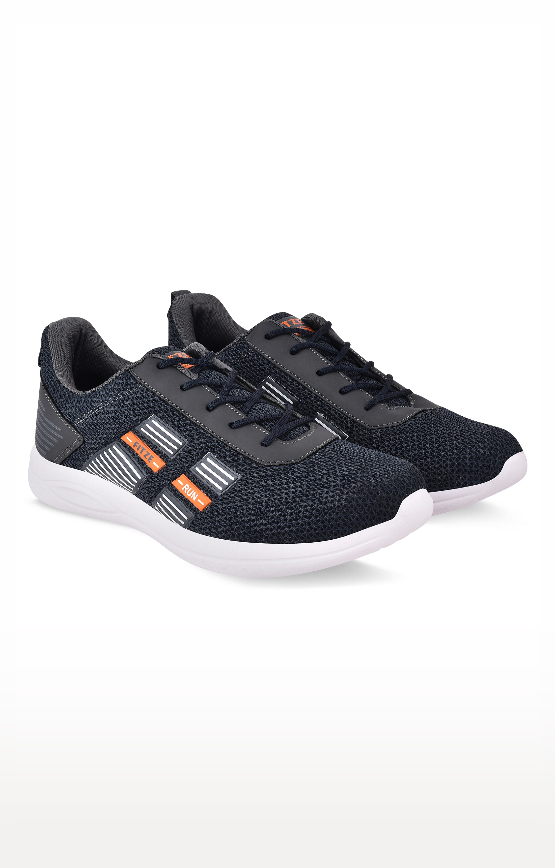 Fitze | Dark Grey Running Shoes (HOX_546_GRY_ORG) 0