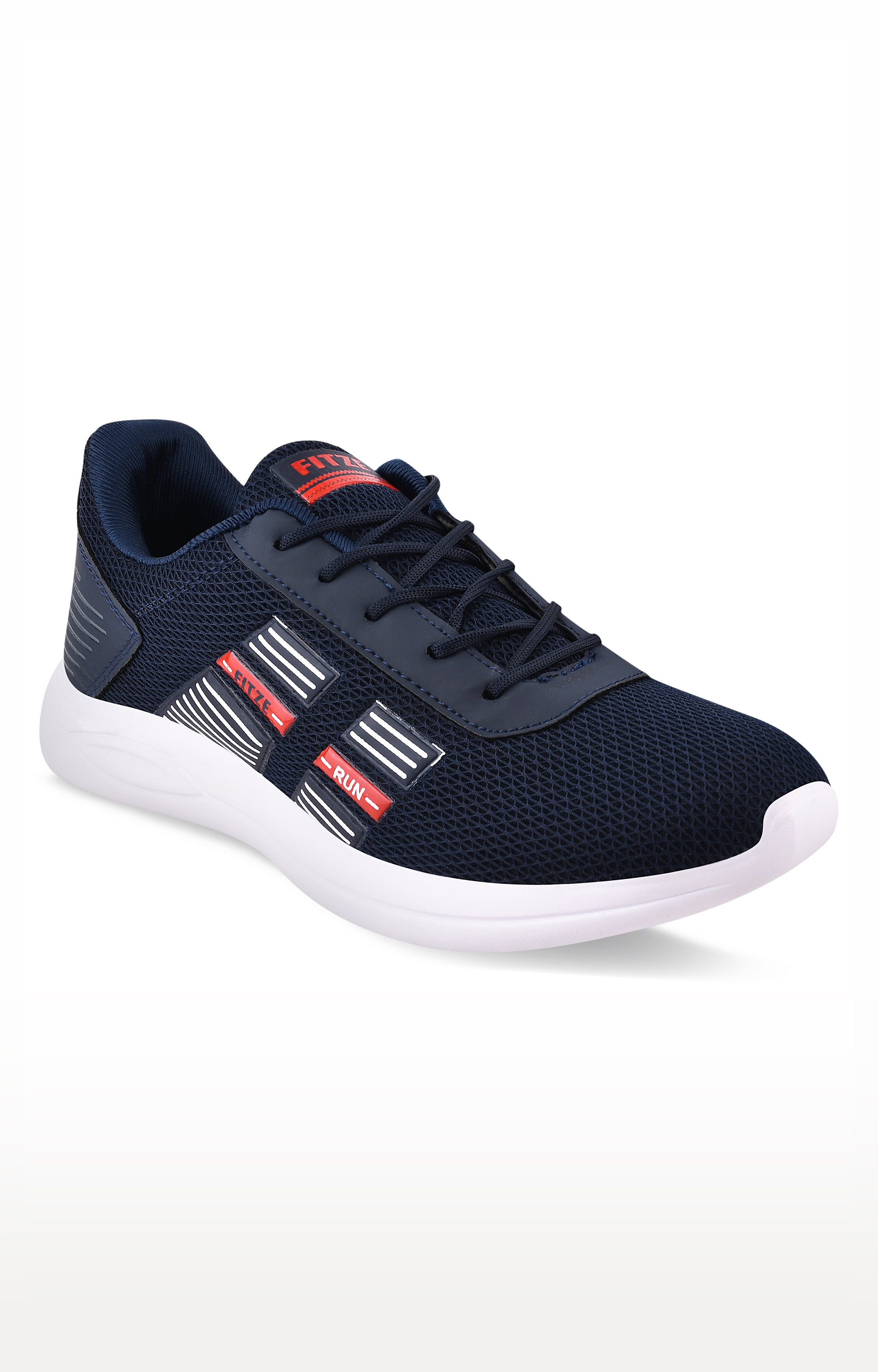 Fitze | Blue Running Shoes (HOX_546_NAVY_RED) 1