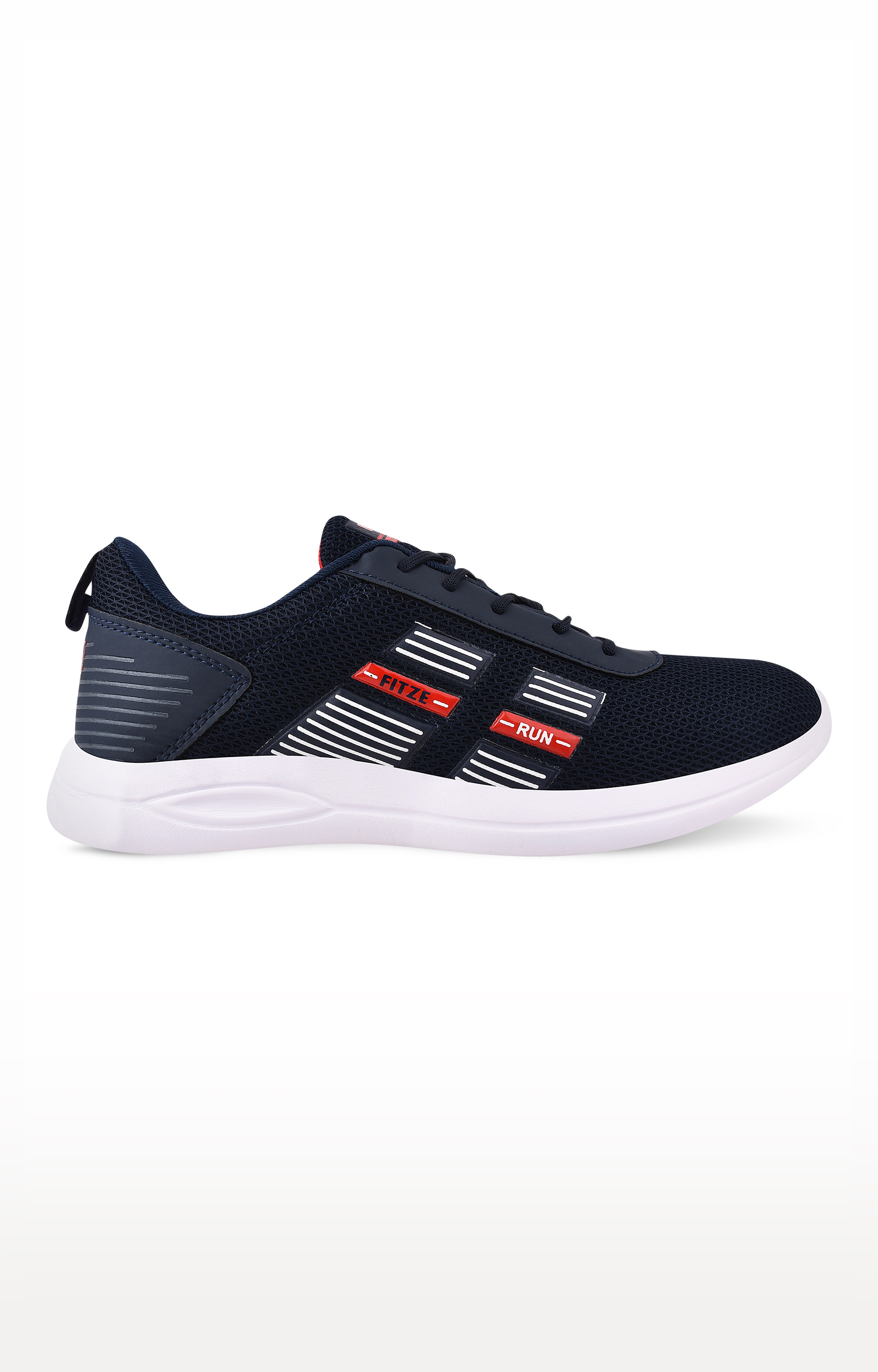 Fitze | Blue Running Shoes (HOX_546_NAVY_RED) 2