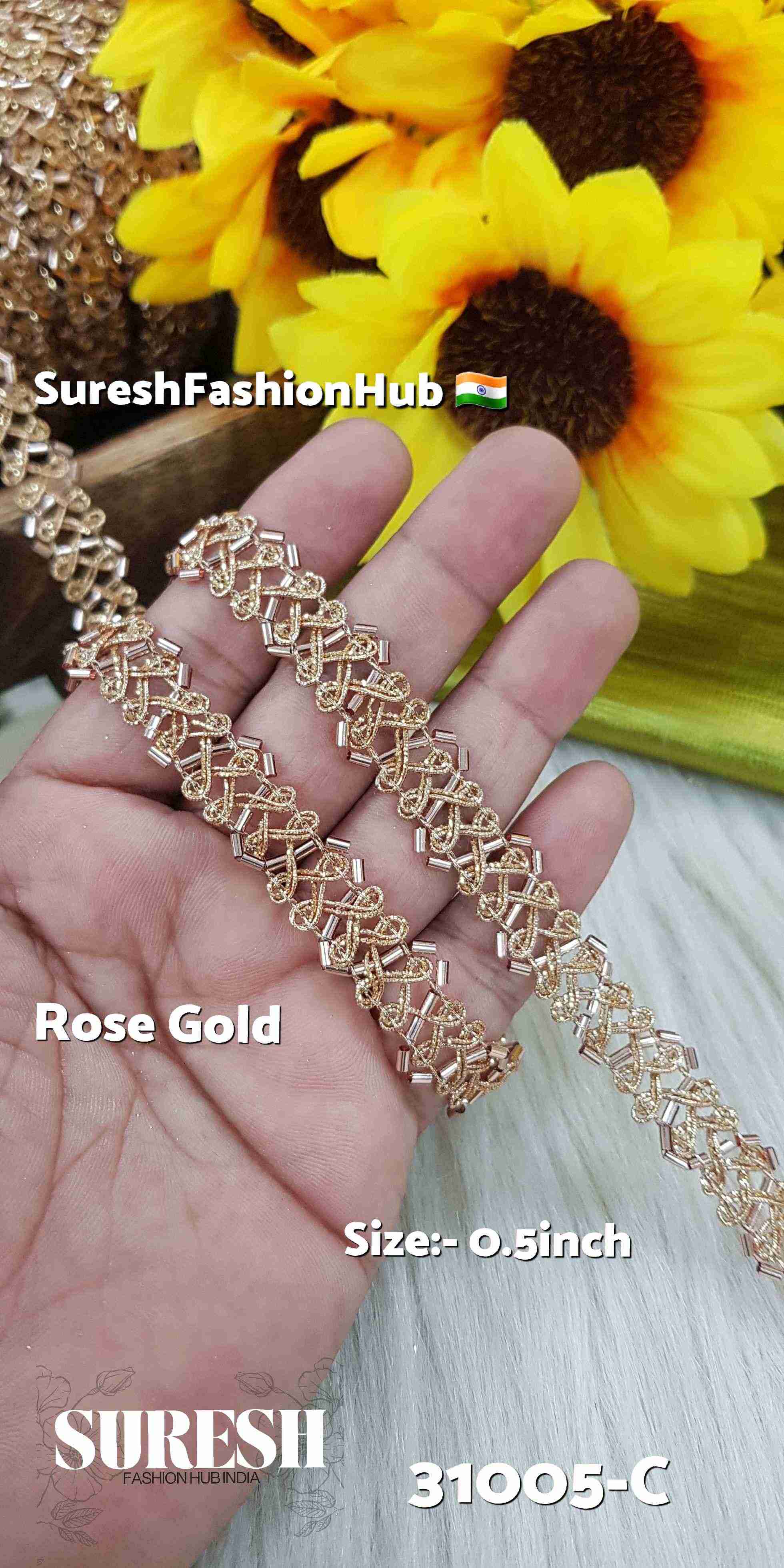Anmol Shine Cutdana Lace