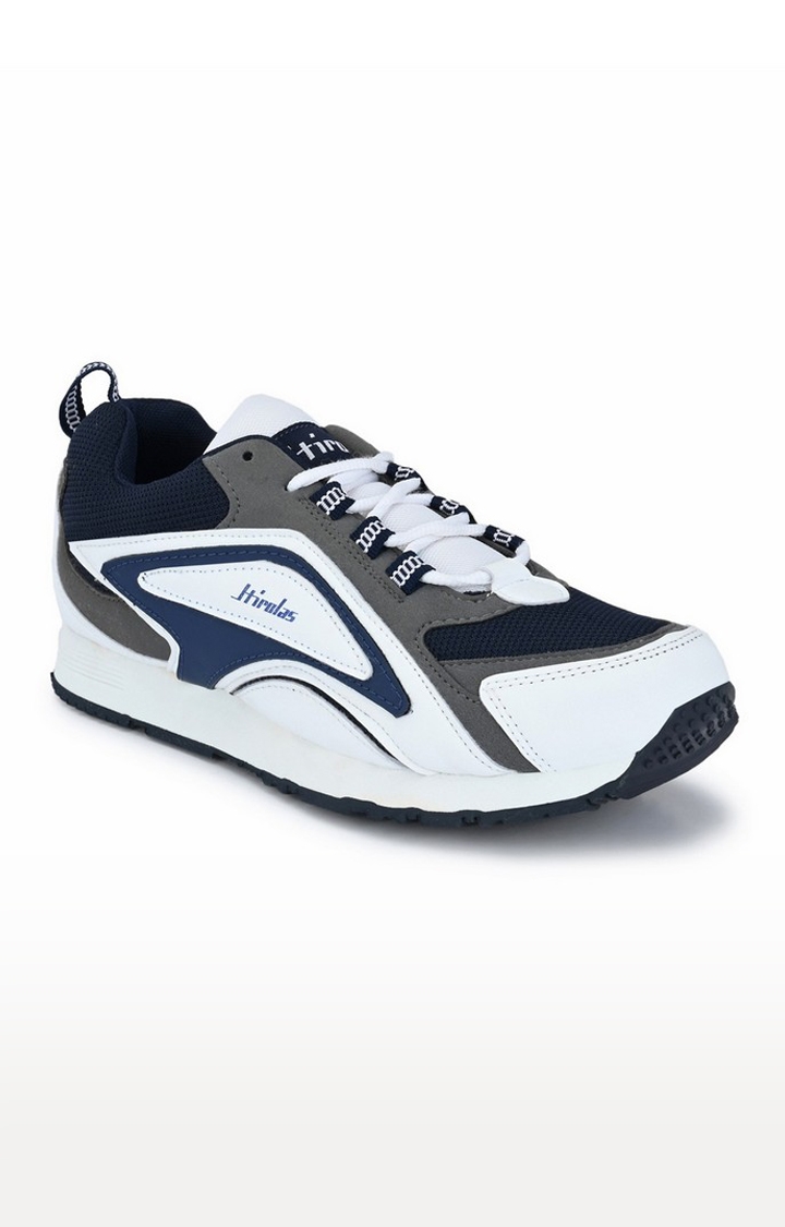 Hirolas | Hirolas Men's Multisport Sneaker Shoes- White/Blue 0