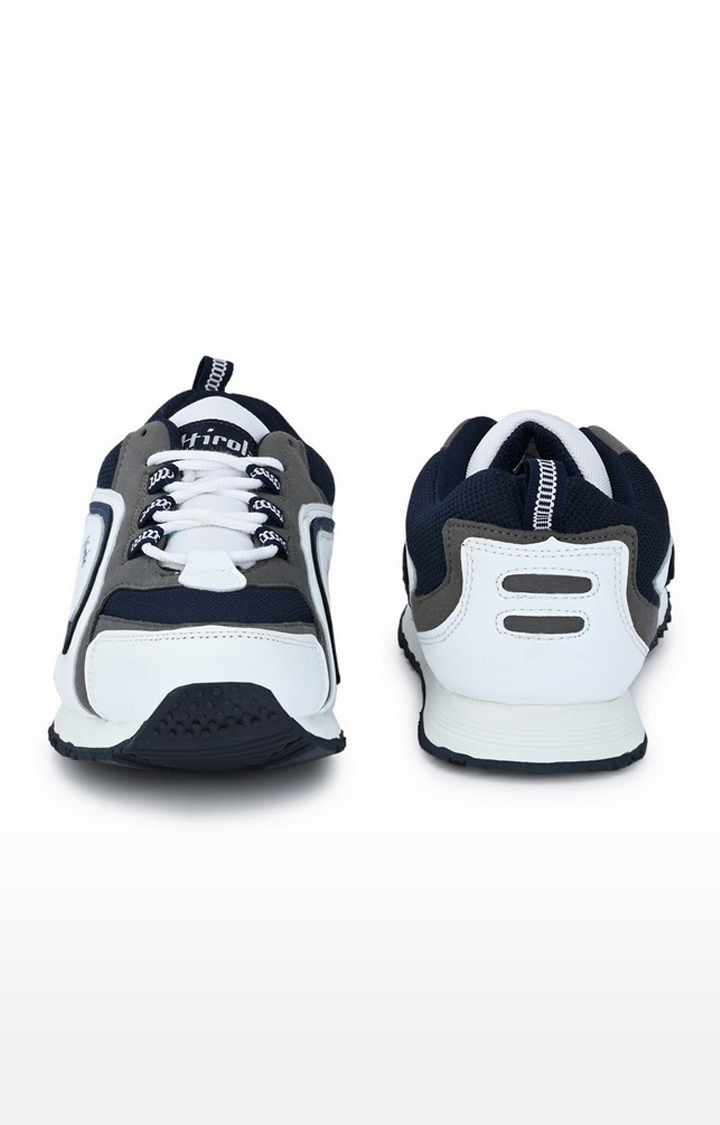 Hirolas | Hirolas Men's Multisport Sneaker Shoes- White/Blue 2