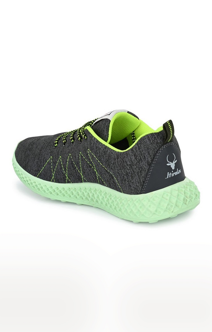 Hirolas | Hirolas® Men's Mesh Grey Running/Walking/Gym/Jogging Sports Sneaker Shoes 2