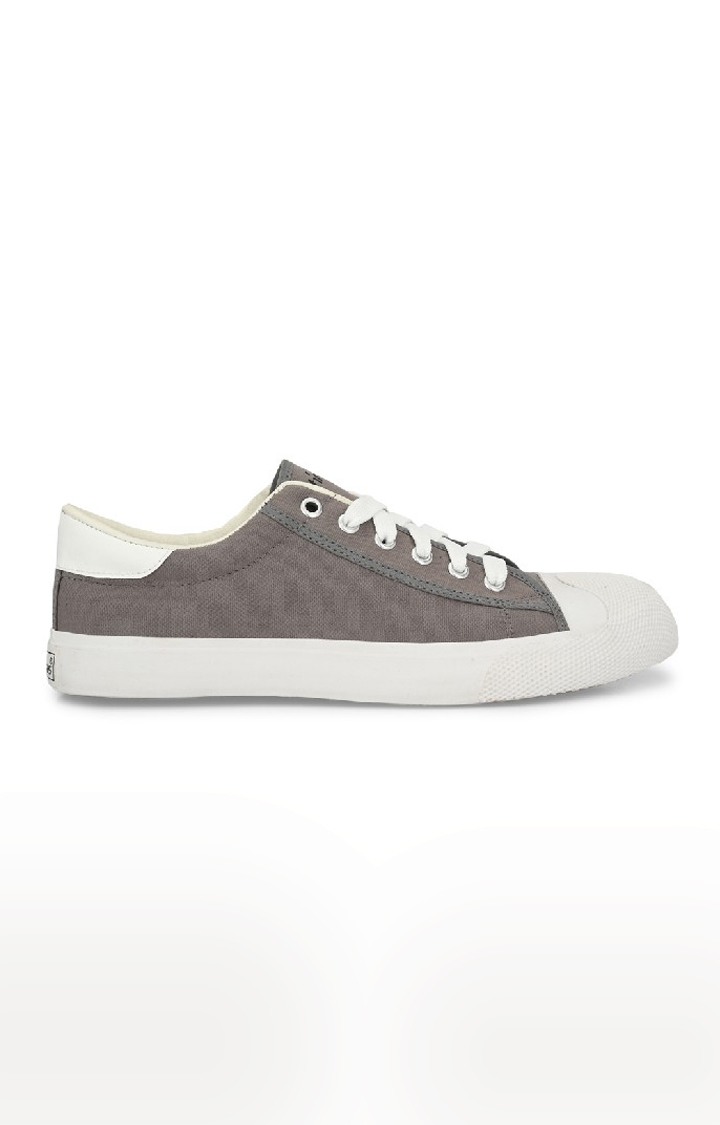 Hirolas® vulcanised Skateboard Sneakers Shoes for Men - Grey