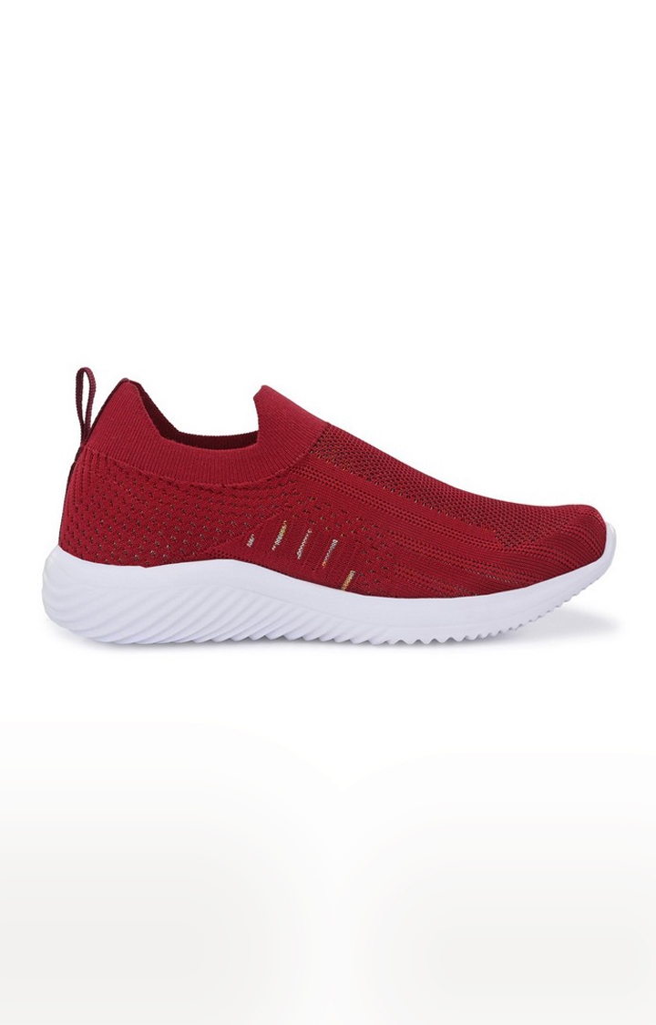 Hirolas | Hirolas® Sports Casual Running Shoes Walking Jogging Gym Sneakers Comfortable Breathable Trainers Athletic Sports Shoes for women - Maroon 7