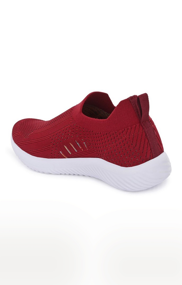 Hirolas | Hirolas® Sports Casual Running Shoes Walking Jogging Gym Sneakers Comfortable Breathable Trainers Athletic Sports Shoes for women - Maroon 8