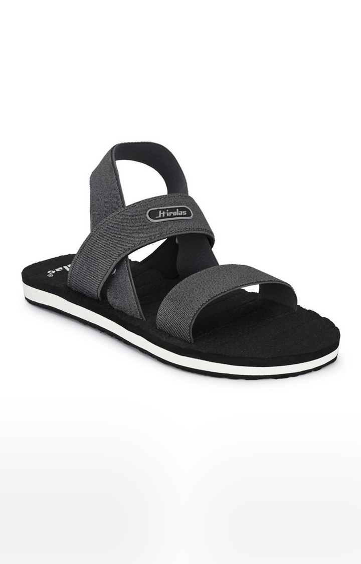 Hirolas | Hirolas Trendy Fabrication Flip-Flops Elasticated comfortable Slippers - Grey 0
