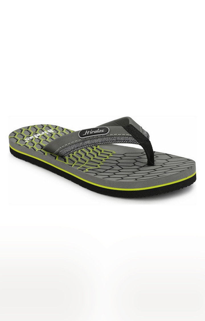 Hirolas | Hirolas Fabrication Flip-Flop Slippers - Grey 0