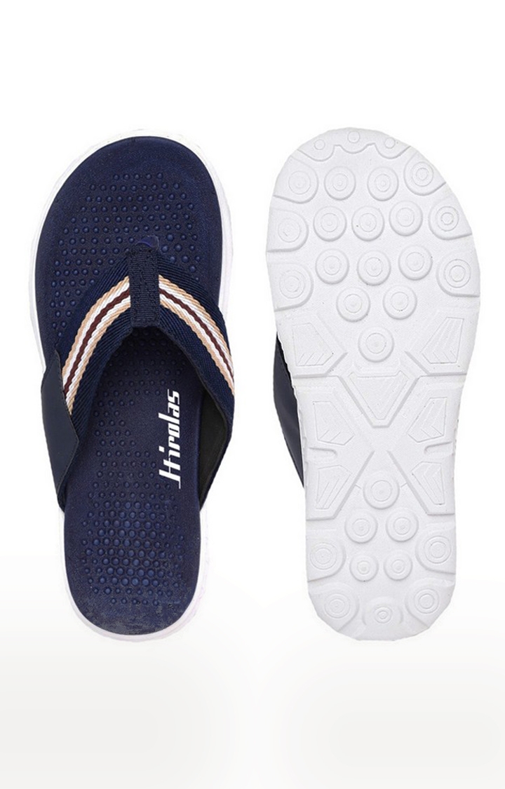 Hirolas | Hirolas® CLOUDWALK | Bounce Back Technology | Slippers for Men - Blue 8