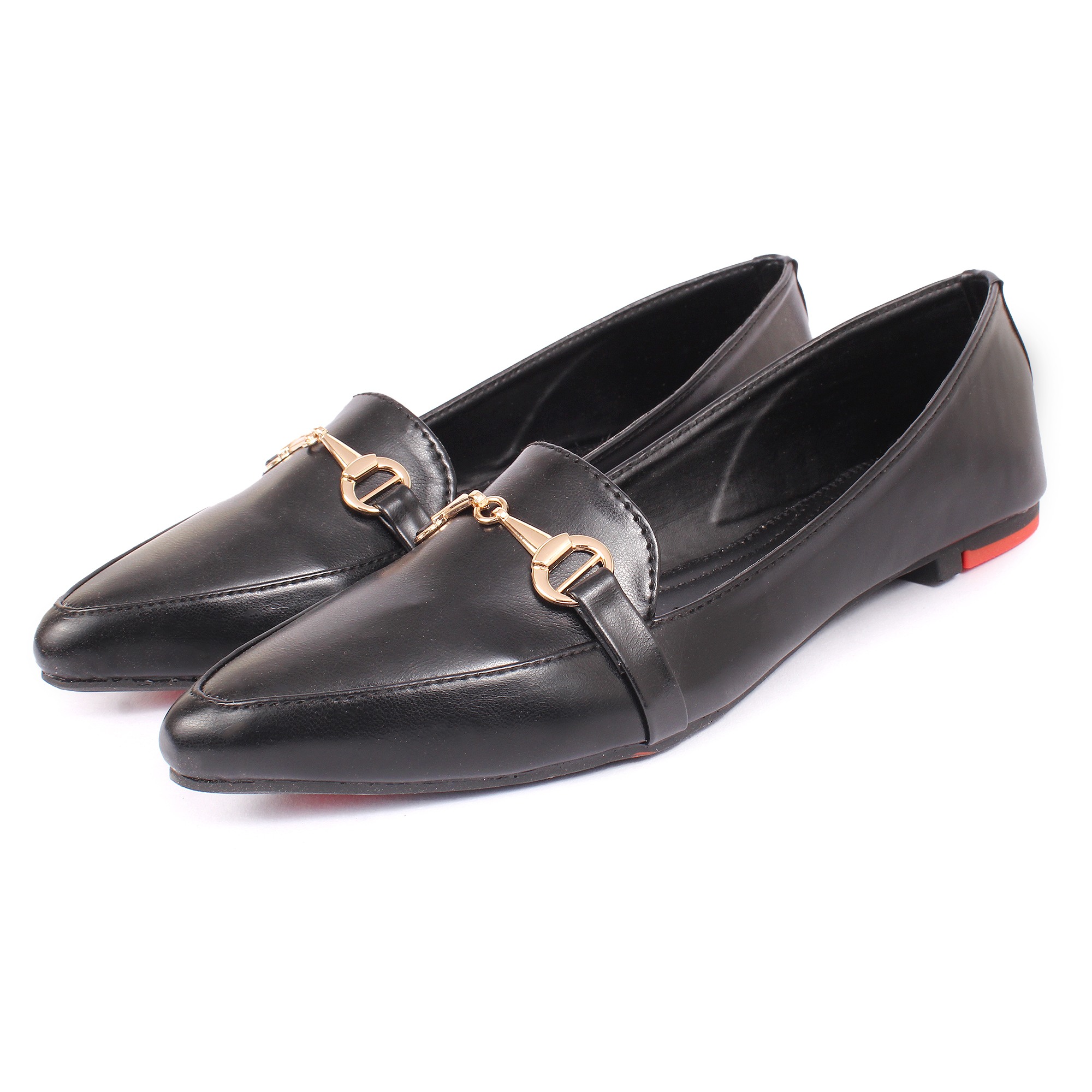 WZAYA  POINTED BELLIES BLACK